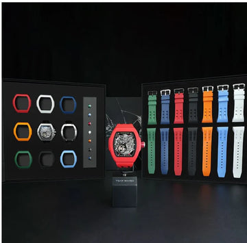Atomic Interchangeable Automatic Watch Combo (7-in-1) | ساعة أوتوماتيك فاخرة قابلة للتبديل 7×1